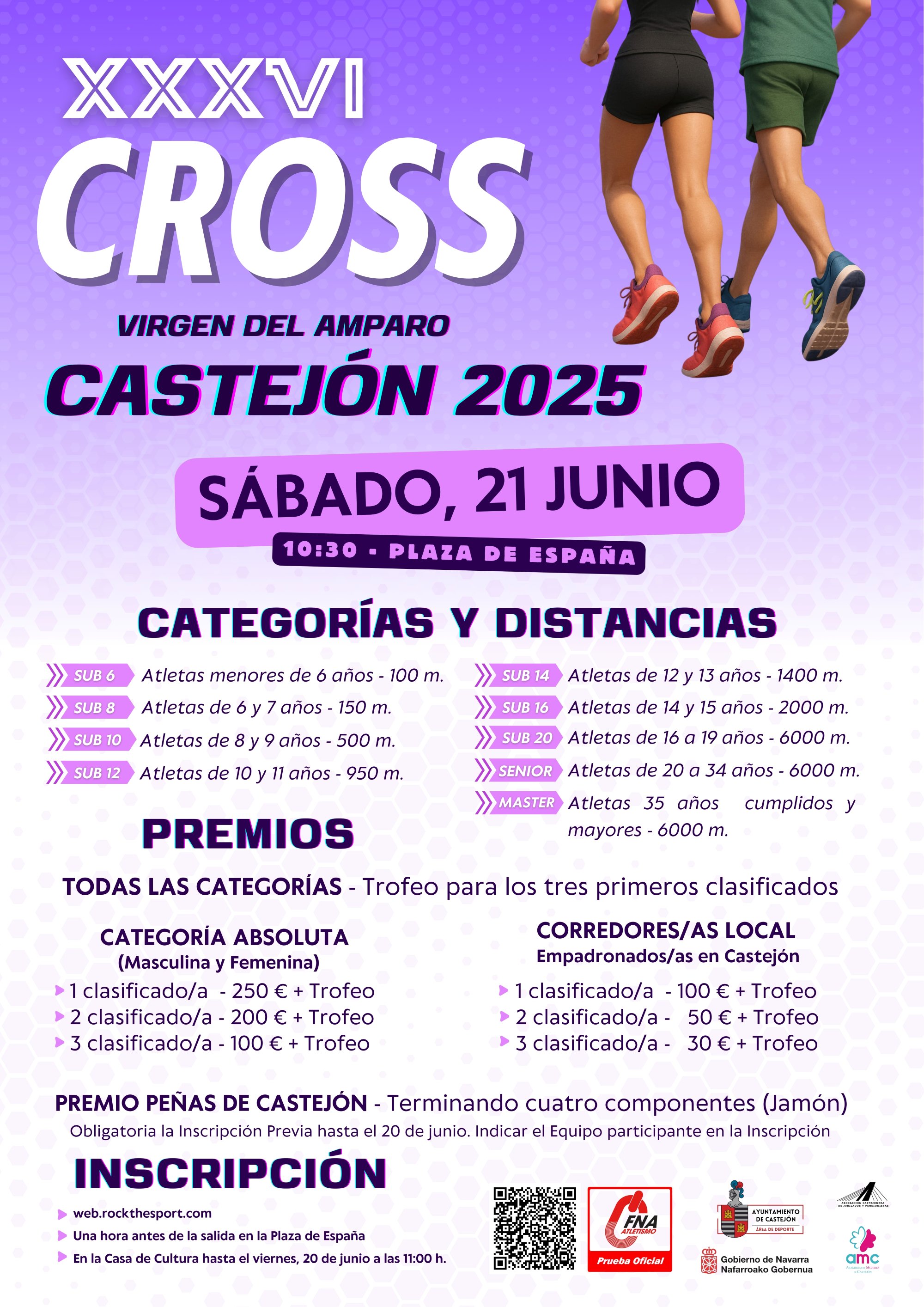 Cross Virgen del Amparo Castej&oacute;n